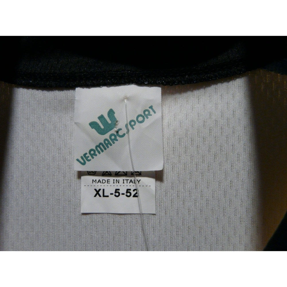 Vermarc Team Galaxy Cycling Jersey Mens XL Yellow Blue Italy TVX Sportswear NWT - Picture 3 of 12